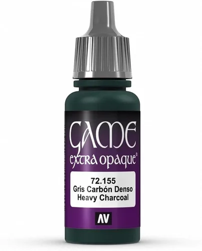 Vista 4 de Vallejo Game Color - Pintura X-opaca gris pesado, 0.6 fl oz