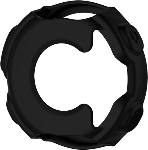 Vista 3 de TenCloud Fundas de silicona para reloj de repuesto compatibles con Garmin Forerunner FR 235 735XT (Negro, paquete de 3)