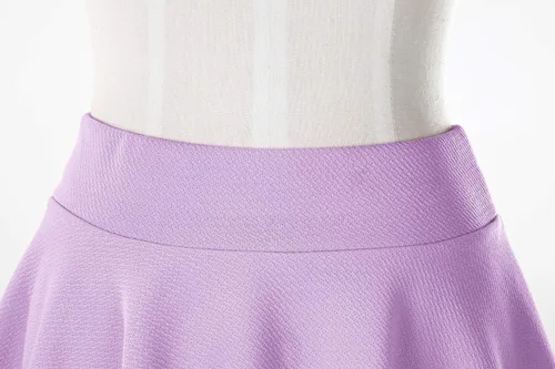 Vista 6 de Urban CoCo Women's Basic Versatile Stretchy Flared Casual Midi Skater Skirt