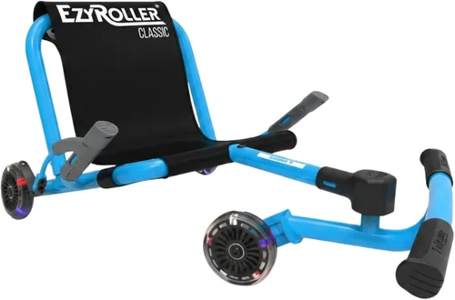 Vista 10 de EzyRoller Juguete clásico con ruedas LED para niños, de 3 a 12 años, hasta 154 libras, color morado Púrpura
