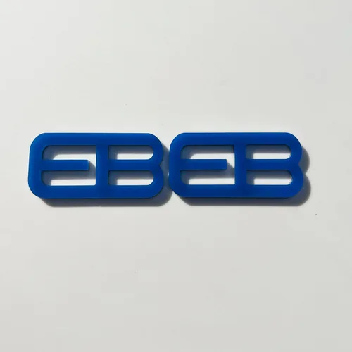 Vista 9 de Factotum EB 2009-2024 Emblema Insignias de guardabarros (carbono negro)