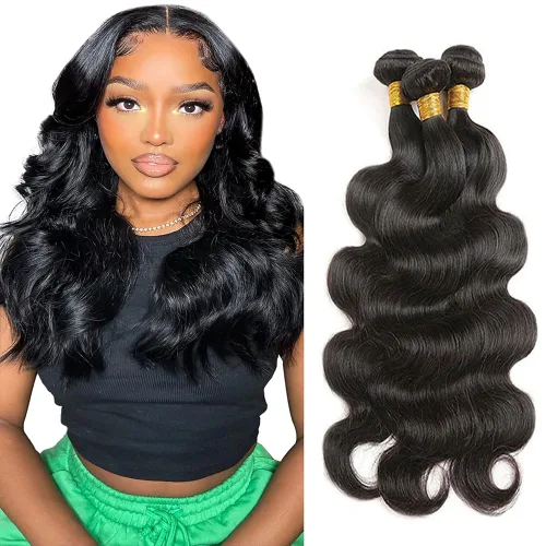 Vista 115 de Color 30 paquetes de cabello humano marrón onda del cuerpo paquetes 8 10 12 pulgadas brasileño virgen Remy extensiones de cabello humano doble trama
