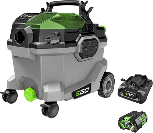 Vista 11 de EGO Power+ Aspiradora en seco y húmedo, aspiradora de coche, limpiador inalámbrico portátil compacto, 3 galones 85 CFM, batería y cargador