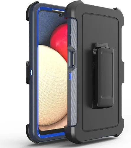 Vista 7 de Funda para Samsung Galaxy A13 5G (no para A13 4G), funda de teléfono [grado militar] 3 en 1 a prueba de golpes, resistente protección contra golpes
