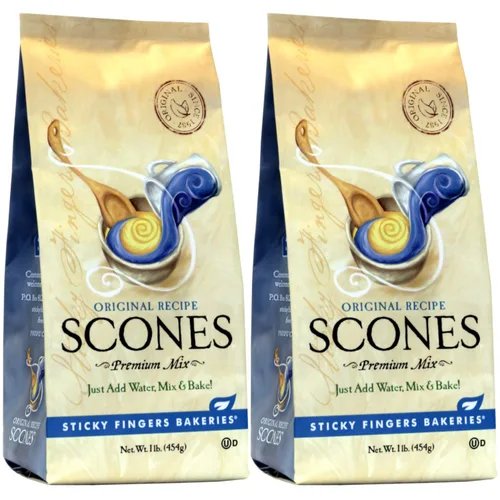Vista 9 de Sticky Fingers, Mix Scone Original English, 16 Ounce