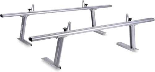 Vista 10 de Modelo APX2502-BLK - Escalera de aluminio para camioneta de perfil bajo con topes de carga