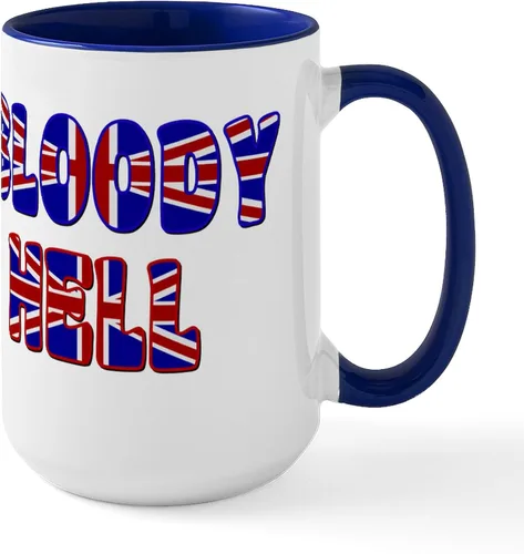 Vista 9 de CafePress BLOODY HELL Mugs Taza de café de cerámica de 15 oz (15.0 fl oz)