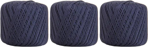 Vista 124 de Hilo de croché Threadart, 100 % algodón, talla 10 Soft pure cotton crochet thread for lace, doilies, amigurumi and crafts. Smooth finish with