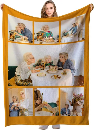 Vista 23 de Manta personalizada con imagen, manta de fotos personalizada, manta personalizada, regalos personalizados para novio, novia, mamá