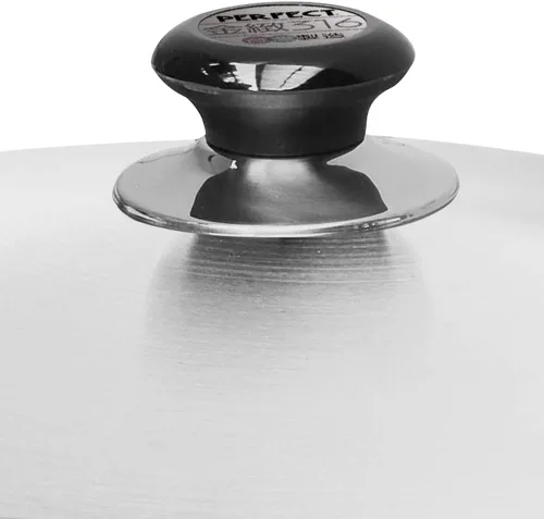Vista 7 de Exquisita sartén antiadherente SUS 316 de siete capas de acero inoxidable, sartén antiadherente de siete capas de acero inoxidable