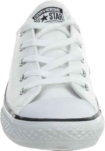 Vista 5 de Converse Chuck Taylor OX 609058c - Zapatos para niños pequeños y grandes, color blanco