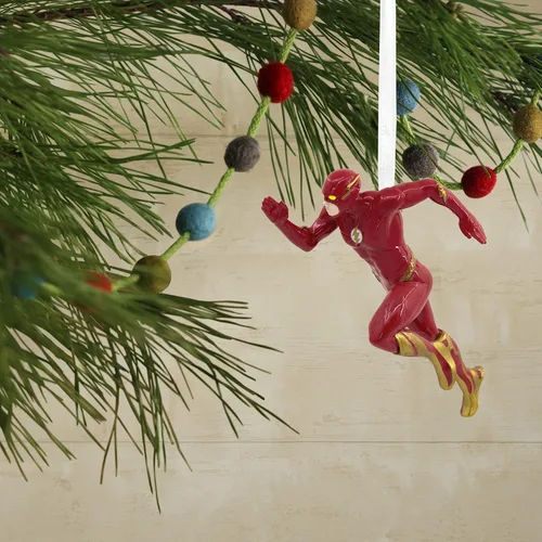 Vista 5 de Hallmark DC The Flash Resin, adorno navideño