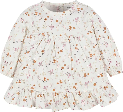 Vista 2 de Gerber Conjunto de 2 piezas de vestido y leggings de manga larga para bebés y niñas pequeñas
