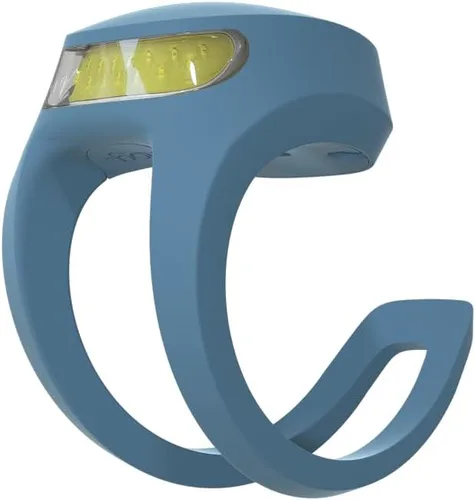 Vista 10 de Knog Frog Front Bike Light - Iconic Bicycle Light Reborn with Bright 40 Lumen LED Output, 9 Light Modes, Flexible Mount, USB-C Rechargeable, 20g