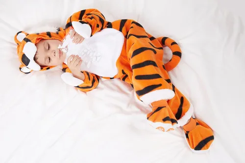 Vista 5 de Spooktacular Creations Deluxe - Disfraz de tigre para bebé 18-24 meses