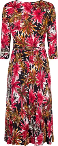 Vista 2 de Women's Sleeve Faux Wrap Midi Dress Wedding Guest Party Bridal Baby Shower Maternity Nursing