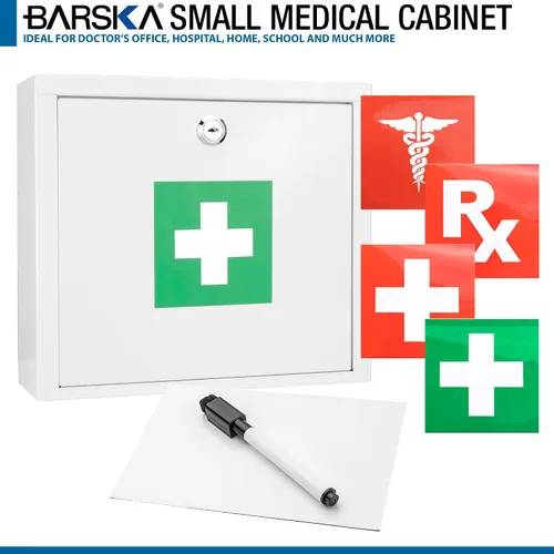 Vista 5 de winbest Gabinete de medicina médica de acero para montaje