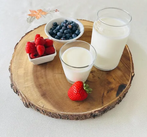 Vista 7 de Granos de kéfir, Kefit de NatuDelight 1 cucharada de granos de kéfir de leche fresca, cultivos iniciadores de kéfir activos vivos, leche de kéfir