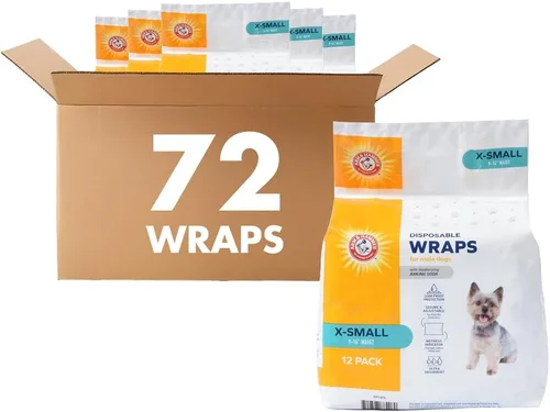 Vista 15 de Arm & Hammer Bandas para el vientre para perros machos pequeños, 12