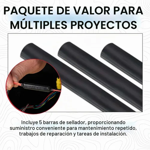 Vista 3 de Sellador Resistente a la Intemperie - Adhesivo Duradero y de Larga Duración, Paquete de 5