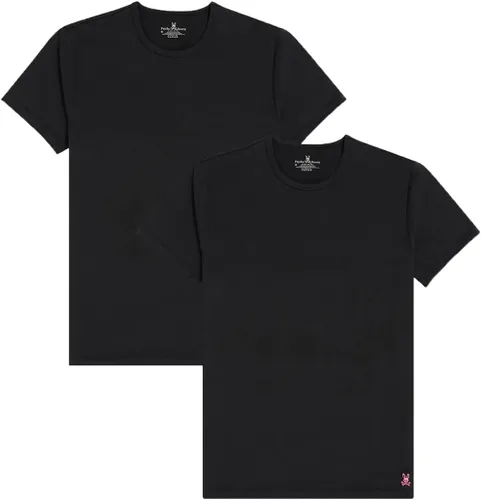 Vista 2 de Psycho Bunny Paquete de 2 camisetas de cuello redondo para hombre