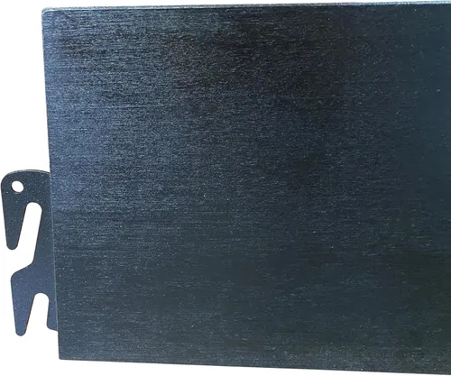 Vista 2 de B&H Panel Company Barandillas de madera con acabado de medianoche (camas individual/matrimonial, Queen/King y California King)