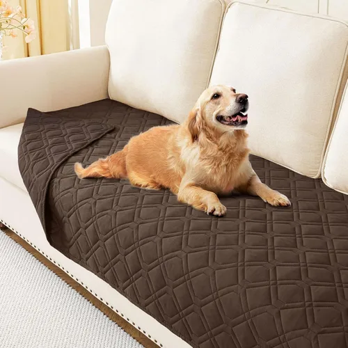 Vista 167 de hyha - Manta impermeable para cama de perro, mantas suaves para mascotas, funda impermeable para sofá para perros, fundas reversibles lavables