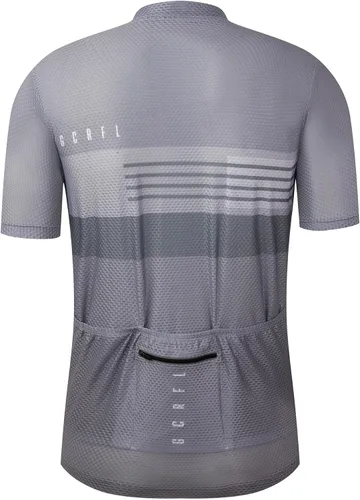 Vista 17 de GCRFL Maillot de ciclismo para hombre con 3+1 bolsillos con cremallera manga corta ciclismo ciclismo camiseta de ciclismo transpirable tela de malla