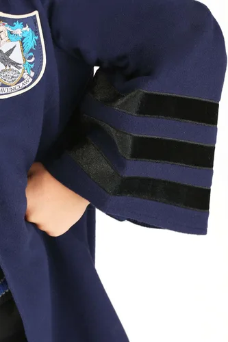 Vista 6 de Batas temáticas de la casa de Hogwarts Fantastic Beasts para niños, bata vintage de Hogwarts, disfraz de mago de Harry Potter para cosplay