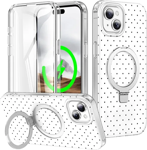 Vista 90 de Funda para iPhone 16 con protector de pantalla-Lotus A25