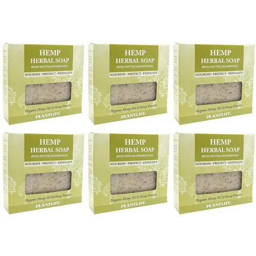 Vista 7 de Plantlife Jabón en barra de avena de albaricoque, jabón hidratante y calmante para tu piel, hecho a mano con ingredientes a base de plantas, hecho