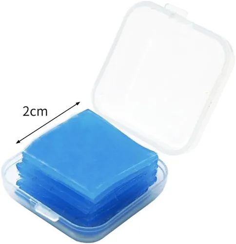 Vista 9 de Eforcase 24 piezas DIY diamante pegamento arcilla diamante imagen cera con 4 piezas diamante imagen cera organizador caso para diamante imagen