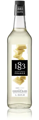Vista 38 de 1883 Jarabe de Amaretto para bebidas, fabricado en Francia, botella de plástico de 1 litro