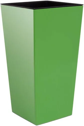 Vista 23 de Prosper Plast DURS125-S433 Urbi - Maceta cuadrada (5.0 x 5.0 x 7.9 in), color gris