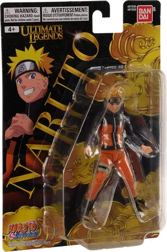 Vista 7 de Ultimate Legends figura de acción de Uzumaki Naruto de Naruto, 5 pulgadas