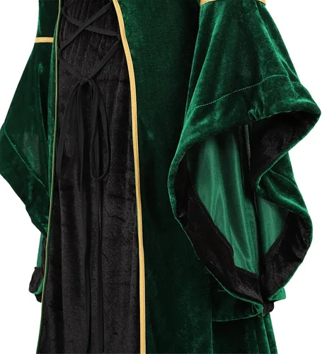 Vista 5 de Zhitunemi Renaissance Costumes for Women Dress Medieval Costume Womens Halloween Dress - Fairy Renaissance Festivals & Fairs