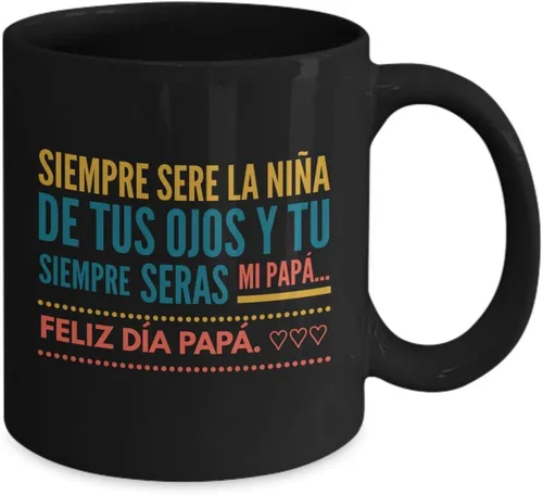 Vista 2 de Regalo para Papa Taza de Café Padre Vaso, taza de café divertidas, tazas personalizadas, taza de café inspiradoras, taza con mensajes positivos.