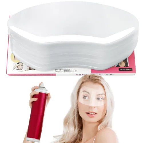 Vista 11 de 100 piezas de viseras protectoras faciales desechables para maquillaje Microblading, protectores faciales desechables para protección contra laca