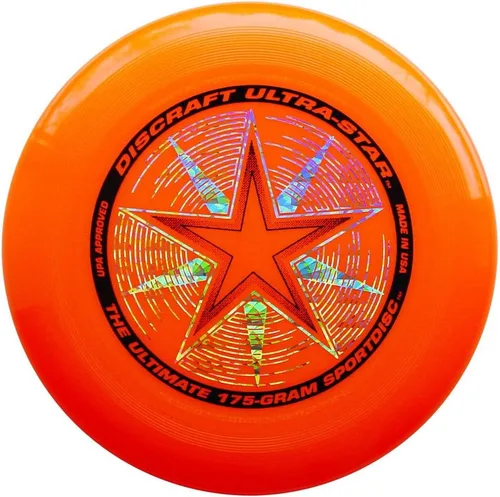 Vista 4 de Discraft Ultimate Disc Bundle - Juego de 3 Ultra Stars de 6.17 oz (naranja, blanco, negro)