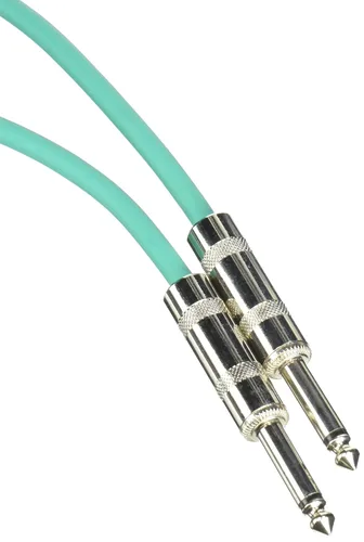 Vista 14 de Seismic Audio Cables de guitarra para altavoces, cables de guitarra TS de ¼ pulgadas, 3 pies, multicolor, paquete de 6 Color múltiple
