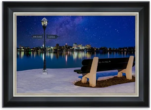 Vista 148 de IPIC - Personalized Framed Canvas with Custom Street Sign in Boston Personalized Street Signs with Names, Custom Canvas Print, Boston Sunset