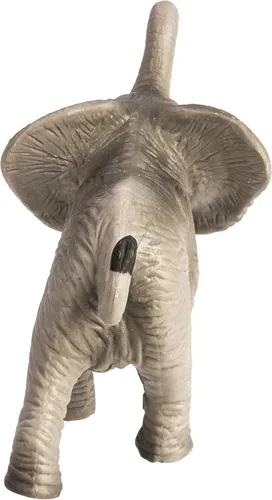 Vista 3 de Safari Ltd. Figura de bebé de elefante africano, figura realista de modelo de 3.5 pulgadas, juguete educativo para niños a partir de 3 años