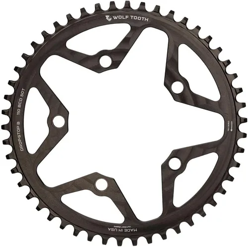 Vista 6 de Wolf Tooth Componentes Drop-Stop 110 BCD 36T Plato para carretera/CX/Grava