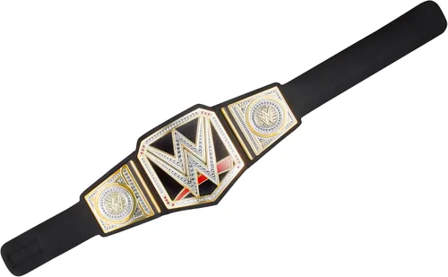 Vista 3 de Cinturón de campeonato de la WWE, Estándar, negro, dorado