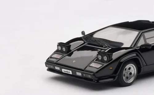 Vista 8 de Lamborghini Countach 5000S (Negro) (Modelo fundido a presión)