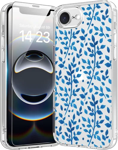 Vista 98 de bicol - Funda protectora a prueba de golpes para iPhone 15 Plus, funda delgada de acrílico transparente y diseños modernos para niña y mujer, 6.7