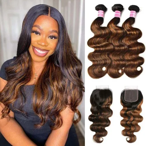 Vista 35 de Beauty Forever #FB30 - Extensiones de cabello humano virgen Remy virgen sin procesar de 8 pulgadas, 8 pulgadas FB30 Color 1 Bundle