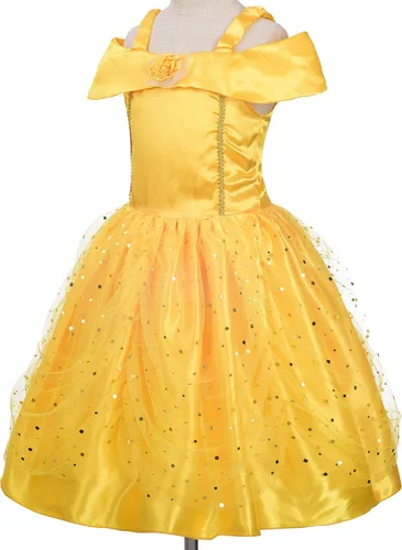 Vista 3 de Lito Angels Disfraz de princesa para niñas con accesorios