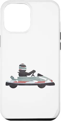 Vista 25 de Funda para iPhone 16 Go Kart Racing Race Track