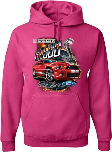 Vista 58 de Wild Bobby Shelby GT500 Cobra - Sudadera con capucha con diseño oficial de Ford Motors Cars and Trucks